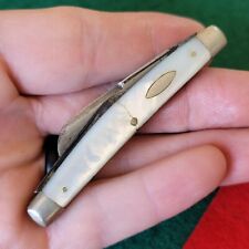 Old Vintage Antique Ulster Knife Co Pearl Congress Whittler Pocket Knife picture