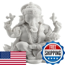 Jfsm Inc. Rare Ganesh Ganesha Hindu Elephant God Of Success Statue 7 1/4-Inch picture