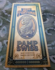 24k Gold Foil Plated Pamp Suisse Lady Fortuna Collectible Banknote. Mint picture