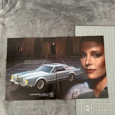 1978 Lincoln Continental Mark V Diamond Jubilee Vtg Magazine Ad Luxury Car Decor picture