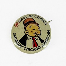 Vintage 1917 Chicago American Newspaper Popeye Wimpy picture