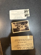 1965 Rolling Stones Membership, Beatles Bus Pass, and British Entertainers Club picture