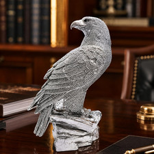 Bling Eagle Statue Home Decor, 8.27