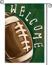 Football Garden Flag 12x18 Inch Double Sided Outside | Double Si picture
