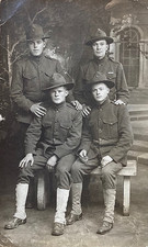 WWI KIA USMC RPPC 47 Co. 5th MARINES BELLEAU WOOD HILL 142 GORDON ODONNELL PHOTO picture