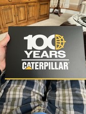 100 Years Caterpillar Pin Set, Keychains &Cufflinks Centennial - employee gift picture