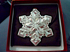 2026 GORHAM Sterling Silver Snowflake Ornament-57th In A Series picture