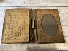 ID’D WWI AEF POCKET CASE / JOURNAL EVACUATION HOSPITAL 14 LES ISLETTES ARGONNE picture