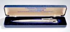 Vintage Ronson Penciliter Lighter/Pencil Combo Rhodium-Plated Nice Condition picture
