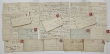 1919-20 antique LOVE LETTERS Russell Lorenz rockford io INEZ MALLERY mn ny LOT picture
