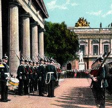 Antique DB Neue Wache New Guardhouse Unter den Linden Blvd Berlin Germany picture