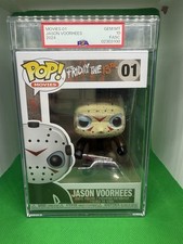 Funko Pop Friday The 13th Jason Voorhees Graded PSA 10 picture