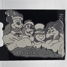 WDI Disney pin LE 300 Presidents Day 2008 MT RUSHMORE Figment Big Al Phineas+ picture