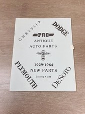 Chrysler Dodge Plymouth Desoto Pro Antique Auto Parts 1929-1964 # 383 picture