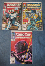 Robocop #1-3 Marvel Comics 1990 Lot of 3 Comics Bagged/Boarded picture