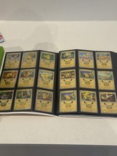 Pikachu 30th Anniversary Pikachu Full Set Holos NM Pack Fresh 30/30 with Binder  picture