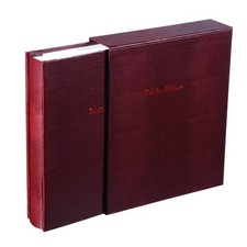 HAOWEIH Small Photo Album 4x6 100 Photos, 50 Pages Hold 100 Maroon picture