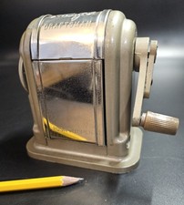 Vintage Boston Ranger 55 Draftsman Pencil Sharpener 6 Hole Adjustable Made inUSA picture