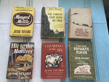 Lot of 6 Jesse Stuart Inscribed Books Multiple STATED 1st Editions (1936 & 1944) picture
