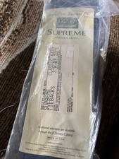 JC Penney Home Collection Supreme Antique Satin tiebacks in classic navy blue picture