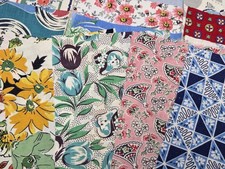 BEST 20 Vintage Feedsack Fabric Quilt 5x8