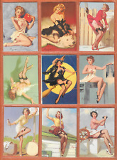 Sample Set of 10 Gil Elvgren Pin-Ups Mint 1995 Trading Cards #'s 21 to 30 Sexy picture