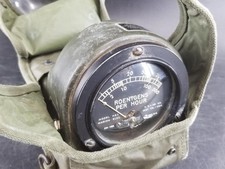 Vintage Marion Electrical Instrument Co Model HS3, US Mil. Rad Meter w/Pouch picture