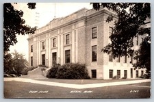 Aitkin Minnesota RPPC Court House Building 1945 Vintage Photo Postcard Minn picture