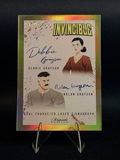 Keepsake Invincible Dual Signagraph Nolan Grayson /5 ALPHA OG PRINT #392  picture