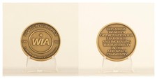 WIA Women In Aerospace 1985-2015 Anniversary Challenge Coin  3#H picture