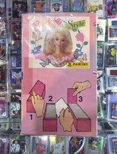 BARBIE Style 1995 sealed box with 100 sticker packs Panini picture