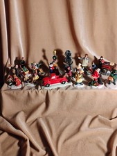 Christmas Village People Lemax Coventry Cove 15 Piece Lot picture