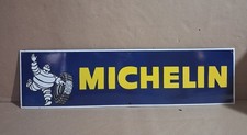 Michelin Porcelain Enamel Sign 30 x 8 Inches 1 Sided picture