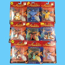 Disney Aladdin Vintage PVC Figure Lot Mattel 1993 Genie Jafar Sultan Jasmine picture