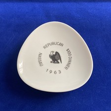 Nassau County Republican Party Vintage Trinket Dish 1963 $100 Dinner New York picture