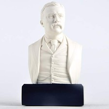 JFSM INC. Theodore Roosevelt Bust – Collectible Great Americans Memorabilia picture