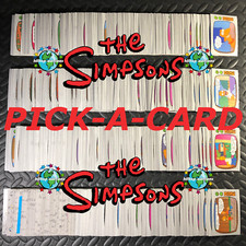THE SIMPSONS 1990 TOPPS PICK-A-CARD #1 thru #88, STICKER #1 thru #22 OR WRAPPER picture
