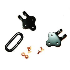 Sling Repair Replacement Parts Black Hook Kit For 1907 Leather Slings  picture
