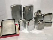 Lot Of 7 Vintage Giant Large Oversized Novelty Flip Top Lighters 6.5