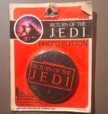 StarWars Return Of The Jedi Button - Vintage 1983 picture