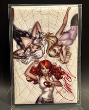 Amazing Spider-Man 25 SIGNED Black Cat MJ JSC Campbell Exclusive Virgin VAR NM picture