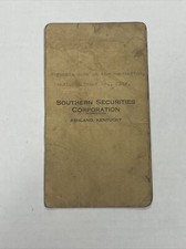 Vintage Antique Mortgage Payment Record 1926 - 1929 Ashland, Kentucky picture
