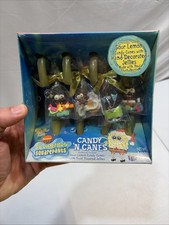 2003 Frankford Jelly SPONGEBOB Blue Box Candy N Canes SEALED EXTREMELY RARE picture