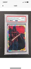 2023 Topps Star Wars Galaxy Darth Vader Ignites Lightsaber BH-Atomic /10 PSA 10 picture