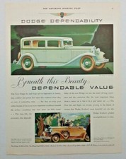 Dodge Six Sedan & Eight 