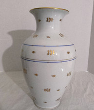 VTG Herend Hungary 7001 BAT Batthyany Blue Gold Fine Porcelain Vase 12.5