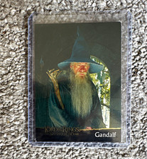 Topps Lord of the Rings Fellowship Base Card #2 Gandalf Ian McKellen low grade picture