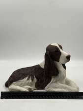 Sandicast, English Springer Spaniel 27 cm. Sculpture, Vintage, 1987 Sandra Brue picture