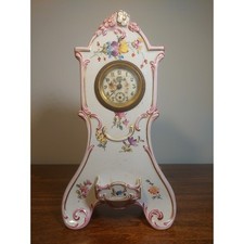 Antique, Ansonia Royal Bonn Clock, La Rive c. Late 1870's 1874 stamped picture