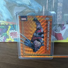 2026 Topps Chrome Marvel Ultimate Wolverine Orange Wave Refractor 03/25 picture